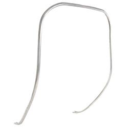 Monoschlitzrohr CIF Beinschild 072271 für Vespa 125 GT/GTR/TS/Super/150 Sprint/V/Super