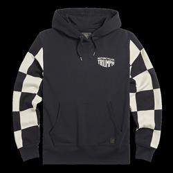 HAYTHAM BLACK/BONE HOODY-L