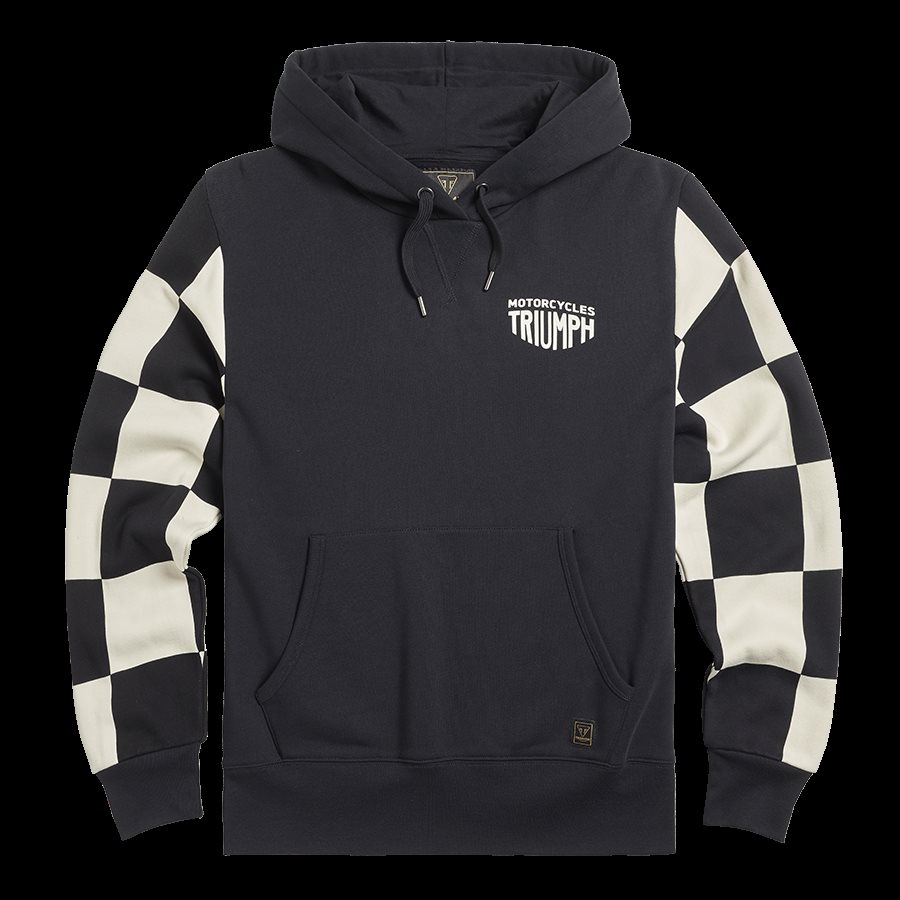 HAYTHAM BLACK/BONE HOODY-L