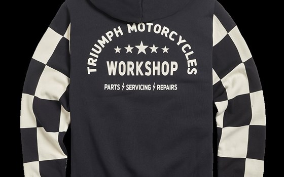 HAYTHAM BLACK/BONE HOODY-L - Bild 2