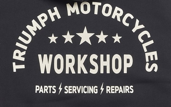 HAYTHAM BLACK/BONE HOODY-L - Bild 3