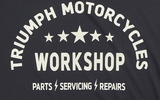 PRESTON BLACK/BONE TEE-M - Bild 3