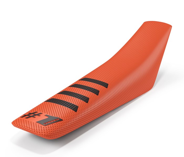 One Gripper Sitzbezug orange und schwarz