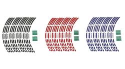 Felgenrandaufkleber für BMW K1200S