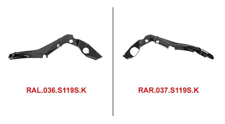 Rahmenschützer für M-Rahmen (kleine Version) für BMW S1000RR (2019- ) Rahmenschützer für M-Rahmen (kleine Version) für BMW S1000RR (2019- )