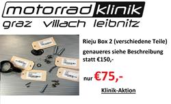 Rieju Box 2 (verschiedene Teile) genaueres siehe Beschreibung statt €150,- nur €75,-