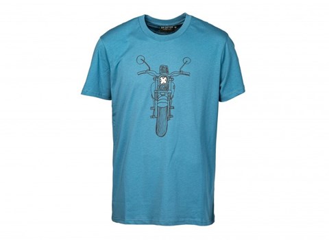 BRIXTON T-Shirt X-Light - Horizon blue 