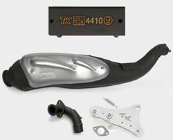 Auspuff TurboKit Minarelli liegender Zyl