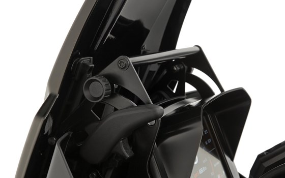 Bundle aus Scheibenverstärkungen & Geräteträger - schwarz - links und rechts - Bild 2