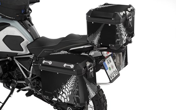 Exklusiver Dekorsatz für original Aluminium Topcase Design Edition- Track II - Bild 2 Exklusiver Dekorsatz für original Aluminium Topcase Design Edition- Track II - Bild 2