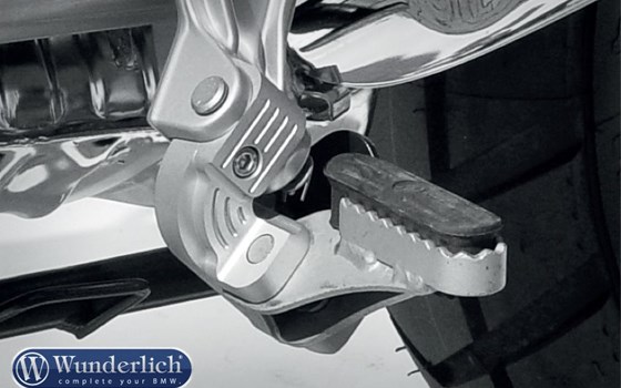 ERGO Fahrer Rastenverlegung- silber - Bild 1