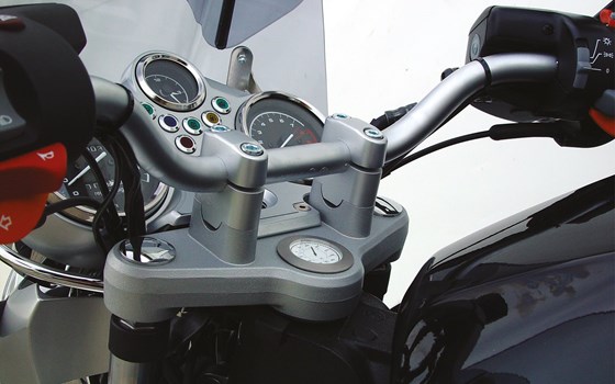 Lenkererhöhung - silber - 25 mm - Bild 1