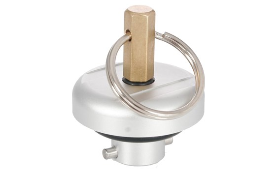 Ölstopfen- silber - Bild 1