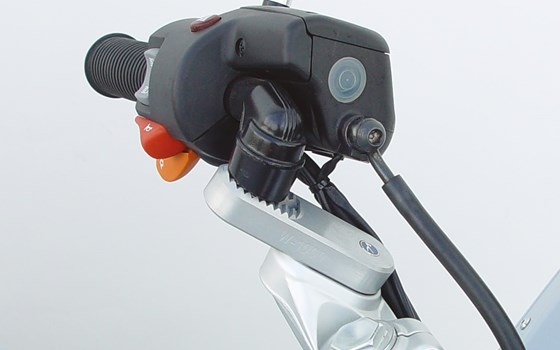 Lenkererhöhung VARIO-ERGO K 1200 RS- silber - Bild 1