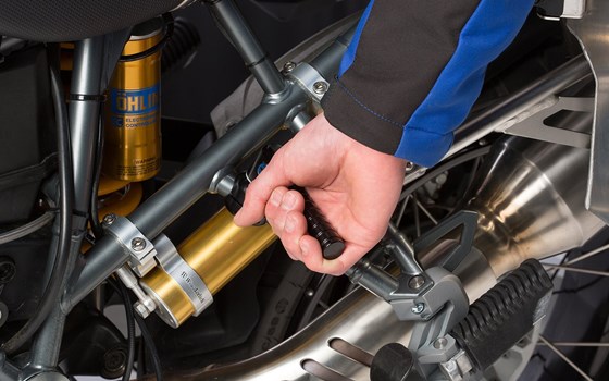 Aufbockgriff klappbar- schwarz - Bild 3