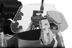 Spoileraufsatz VARIO-ERGO+- transparent