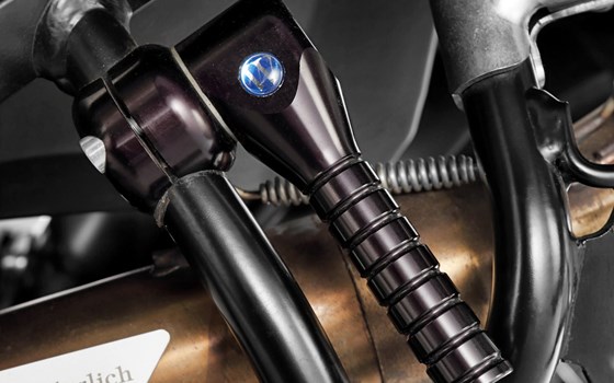 Aufbockgriff klappbar- schwarz - Bild 1