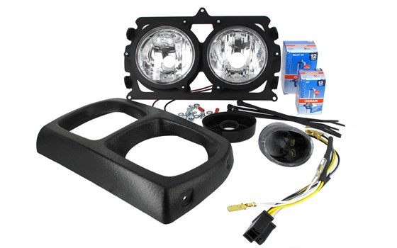 Doppelscheinwerfer DL03 EVO- schwarz - Bild 2