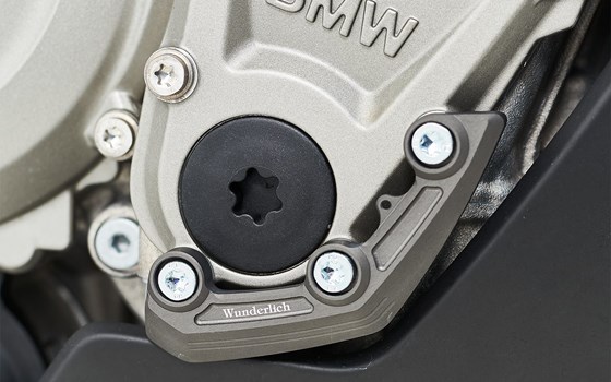 Alu-Crash-Protector für Zündrotor Deckel- Titan - Bild 1