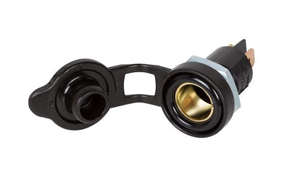 Universalsteckdose inkl. Steckdosenhalter- schwarz - Bild 2