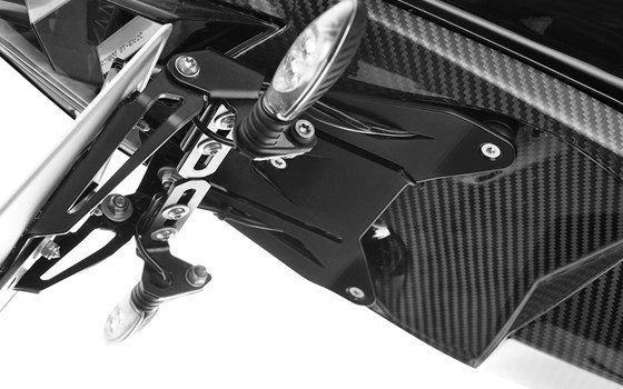 Kennzeichenträger LEGERE VARIO- schwarz - Bild 3