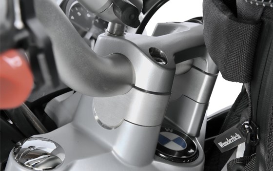 Lenkererhöhung R 1200 R - silber - 25mm - Bild 2