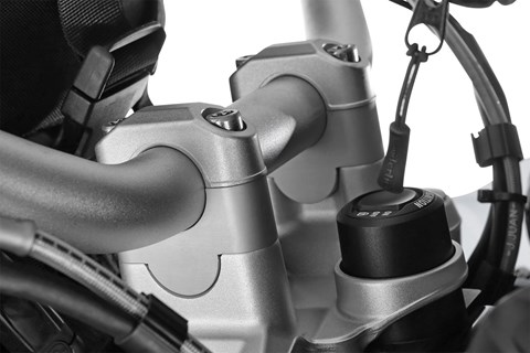 Marke: Wunderlich Artikelname: Lenkererhöhung ERGO - silber - 25 mm