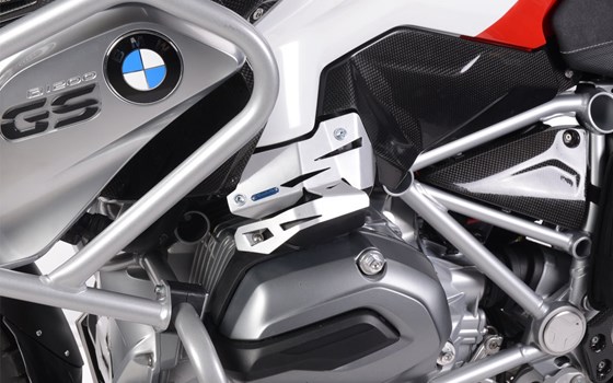 Abdeckung Einspritzanlage - silber - links - Bild 2