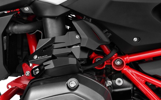 Abdeckung Einspritzanlage - schwarz - links - Bild 2