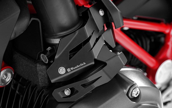 Abdeckung Einspritzanlage - schwarz - links - Bild 3