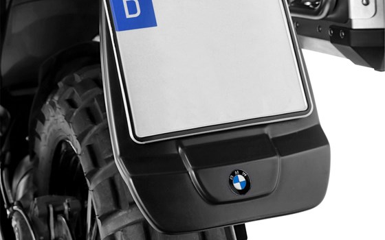 EXTENDA FENDER Hinterradabdeckung - schwarz - BMW-Emblem - Bild 3