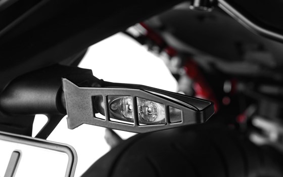 Blinkerschutzbügel kurz - schwarz - Stück - Bild 1