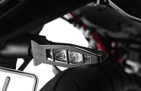 Blinkerschutzbügel kurz - schwarz - Stück