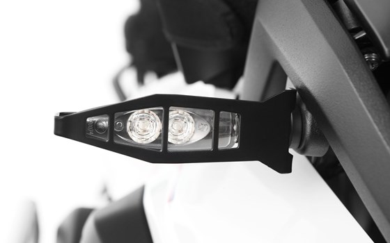 Blinkerschutzbügel kurz - schwarz - Satz - Bild 1