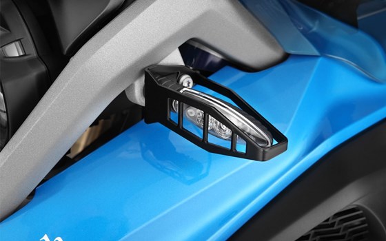 Blinkerschutzbügel kurz - schwarz - Satz - Bild 3