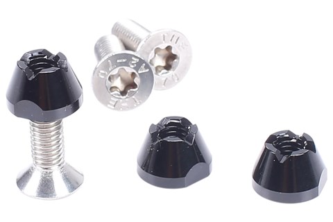 Marke: Wunderlich Artikelname: Spikes für Seitenständer-Auflagevergrößerung- schwarz