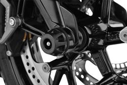 Achs-Schutzpads DOUBLESHOCK - schwarz - vorne