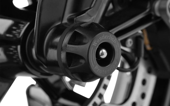 Achs-Schutzpads DOUBLESHOCK - schwarz - vorne - Bild 2