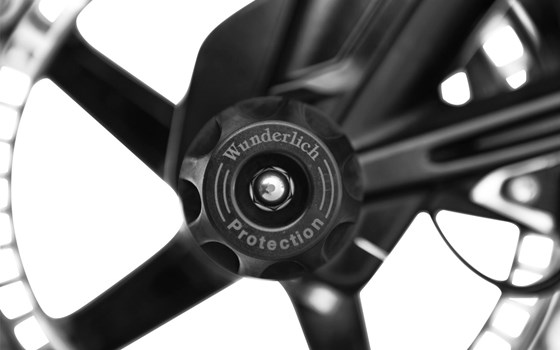 Achs-Schutzpads DOUBLESHOCK - schwarz - vorne - Bild 3