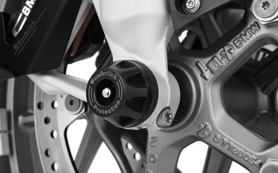 Achs-Schutzpads DOUBLESHOCK - schwarz - vorne - Bild 2