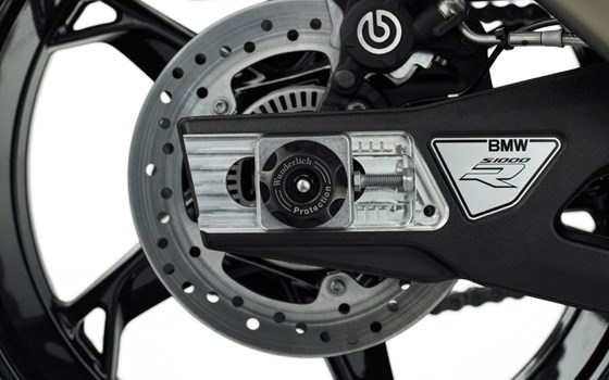 Achs-Schutzpads DOUBLESHOCK - schwarz - hinten - Bild 1