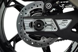 Achs-Schutzpads DOUBLESHOCK - schwarz - hinten