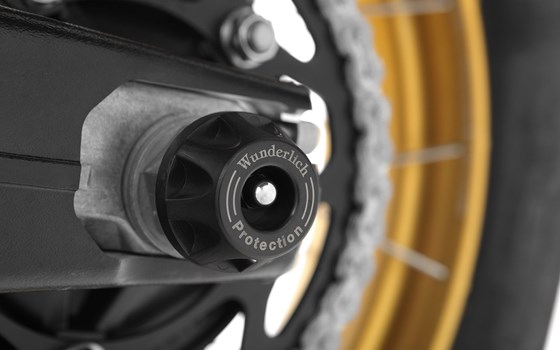 Achs-Schutzpads DOUBLESHOCK - schwarz - hinten - Bild 2