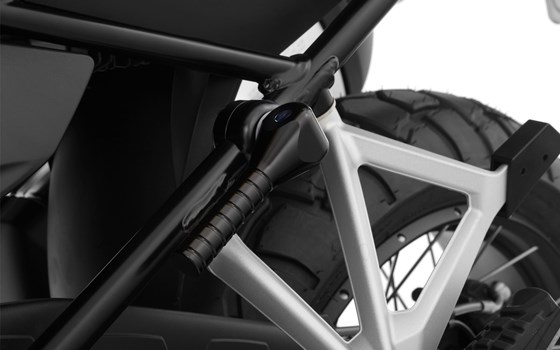 Aufbockgriff, klappbar- schwarz - Bild 2