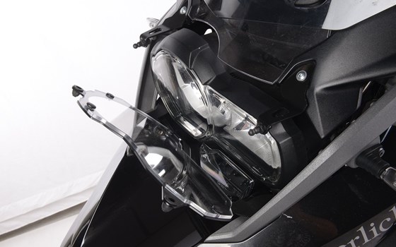 Scheinwerferschutz klappbar CLEAR- schwarz - Bild 3