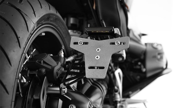 Kennzeichenträger LOW- schwarz - Bild 1