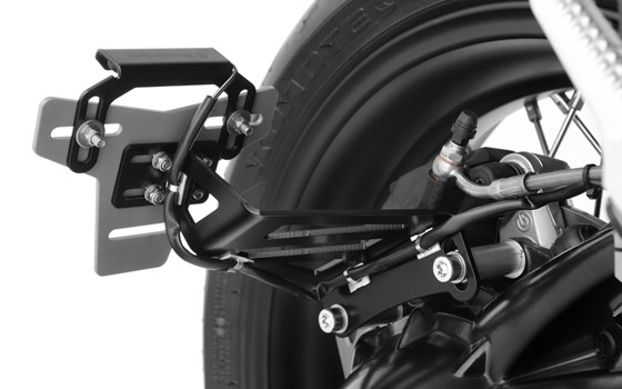 Kennzeichenträger LOW- schwarz - Bild 2