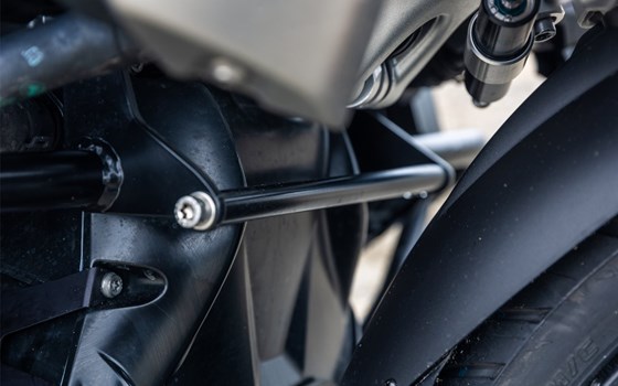 Verbundstrebe für Motorschutzbügel - VA- schwarz - Bild 2