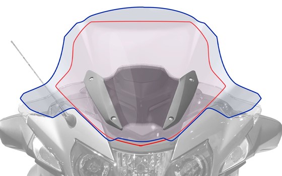 Verkleidungsscheibe MARATHON- rauchgrau - Bild 3