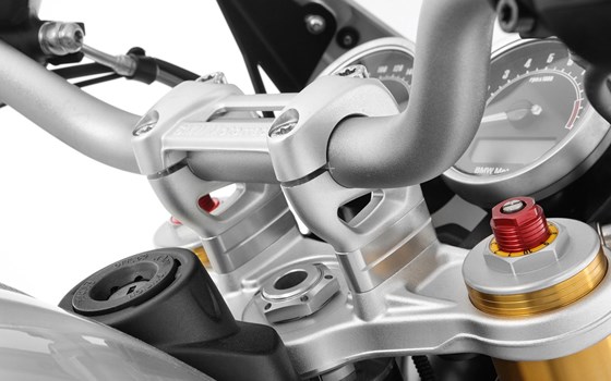 Lenkererhöhung - silber - 20mm - Bild 1